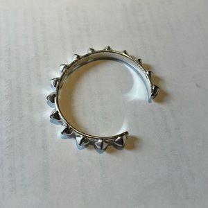 Stella and Dot Silver cuff bracelet
